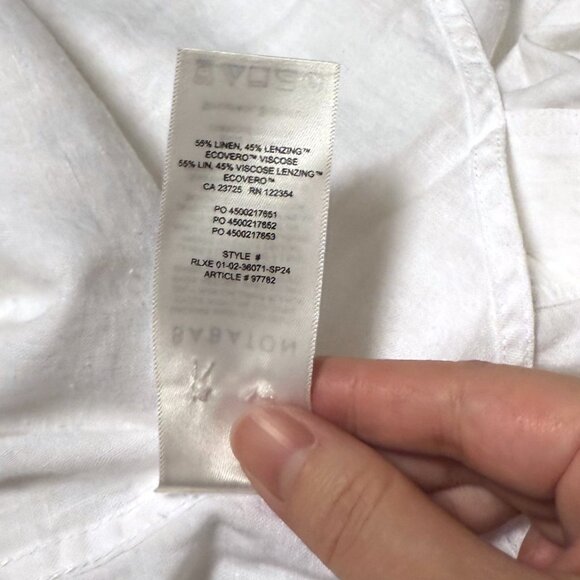 Aritzia Babaton Utility Linen Shirt - Picture 10 of 10